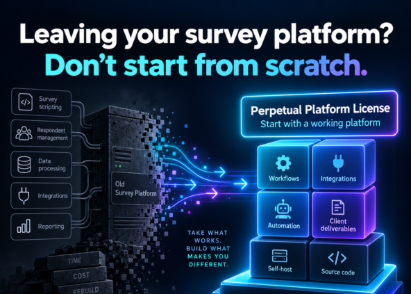 Leaving your survey platform? Don't build from scratch